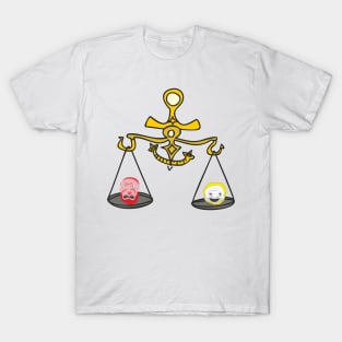 Scales of good and evil T-Shirt